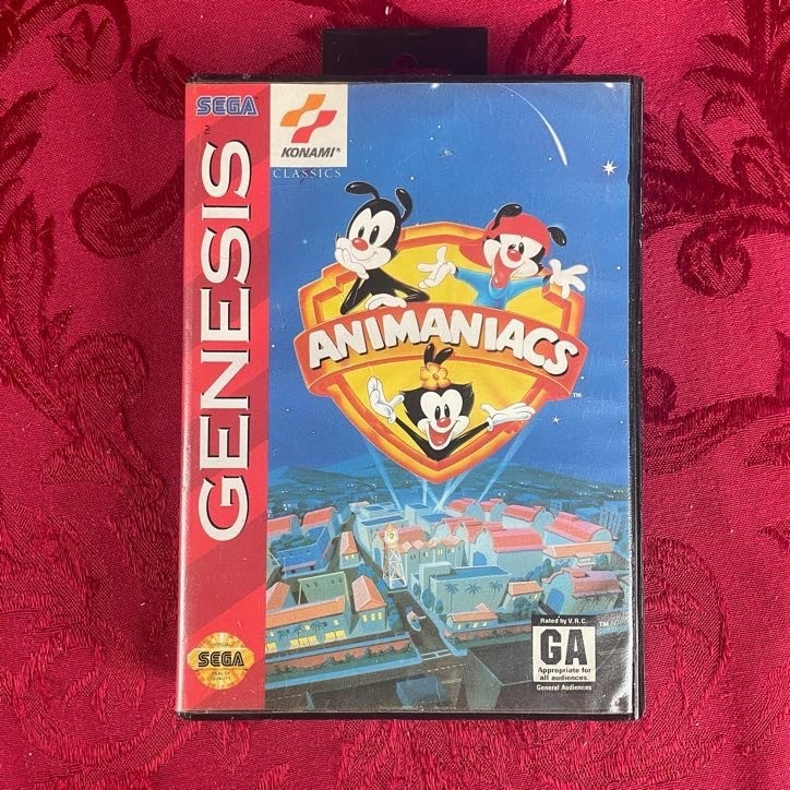 ANIMANIACS (Genesis) SEGA, Konami, General Audiences