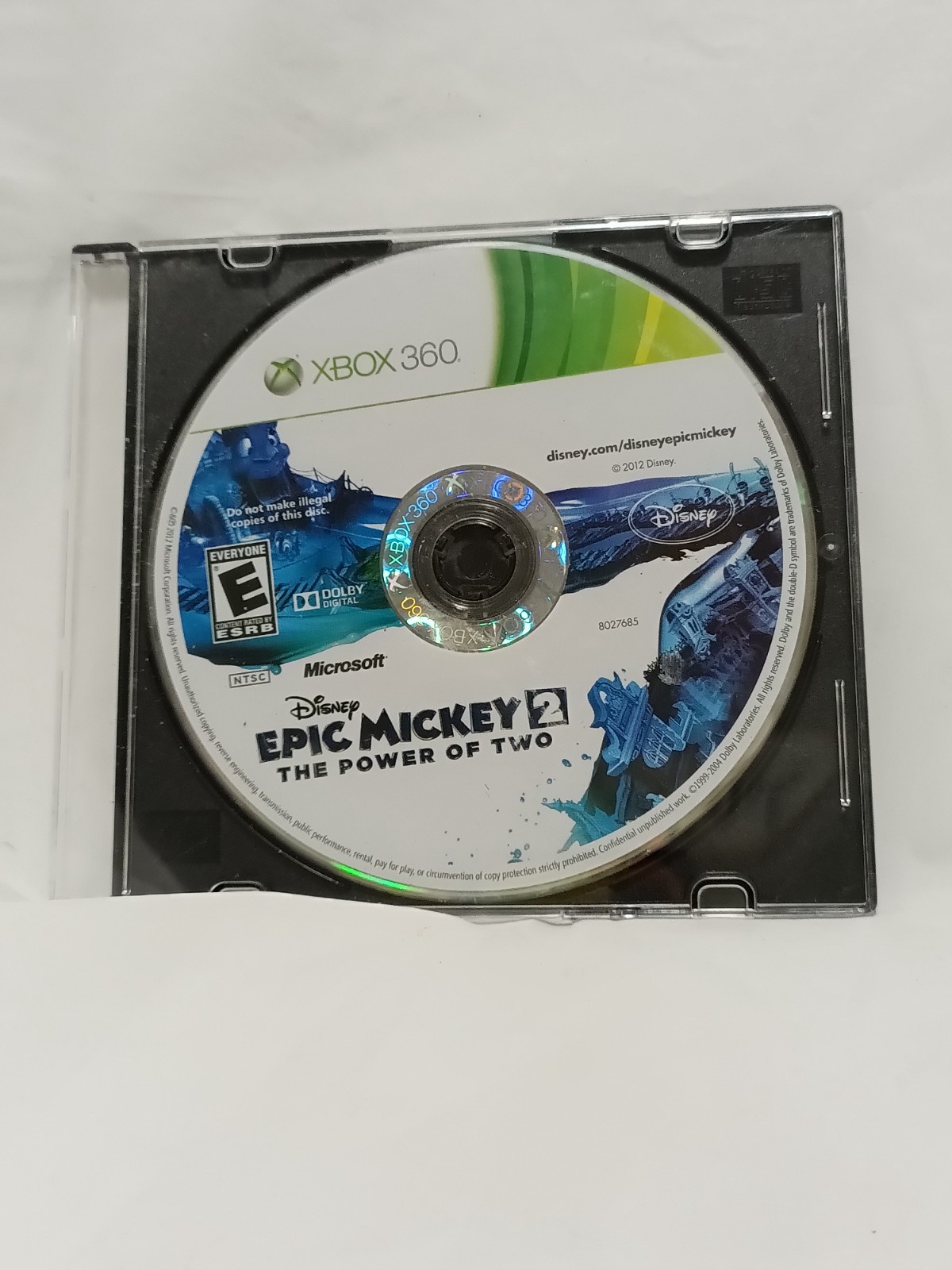 XBOX 360 Disney Epic Mickey 2 The Power of Two