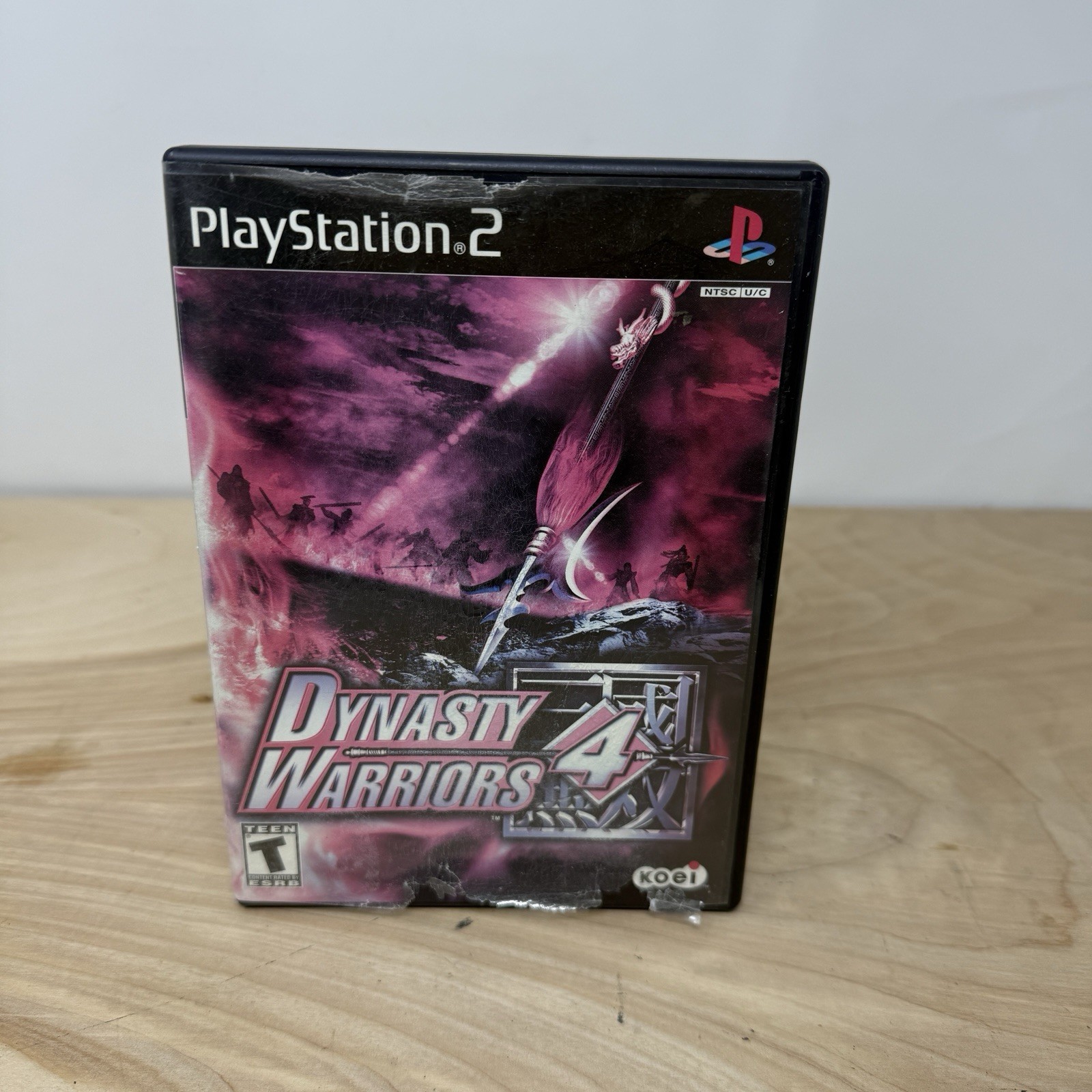 Dynasty Warriors 4 (Sony PlayStation 2, PS2, 2003) CIB With Manual And Reg Card