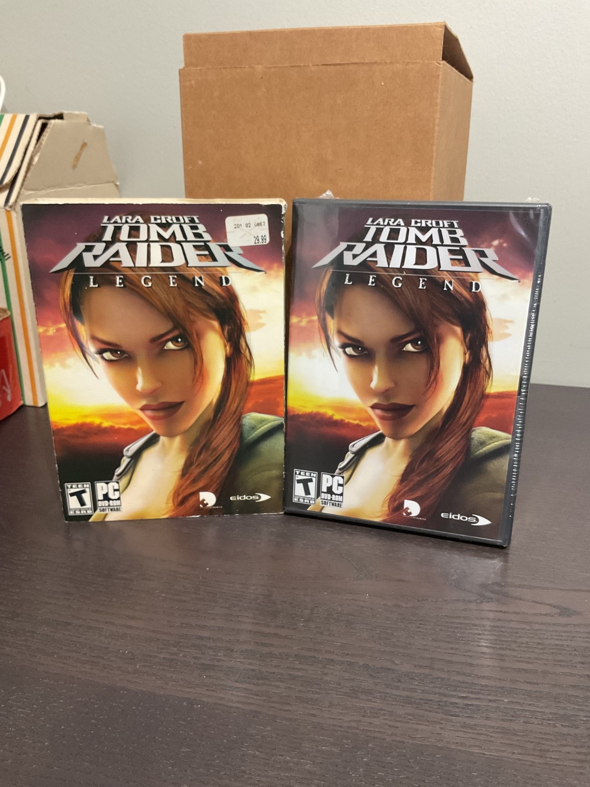 Lara Croft Tomb Raider LEGEND (PC DVD-ROM, 2006) New Sealed,jacket cover