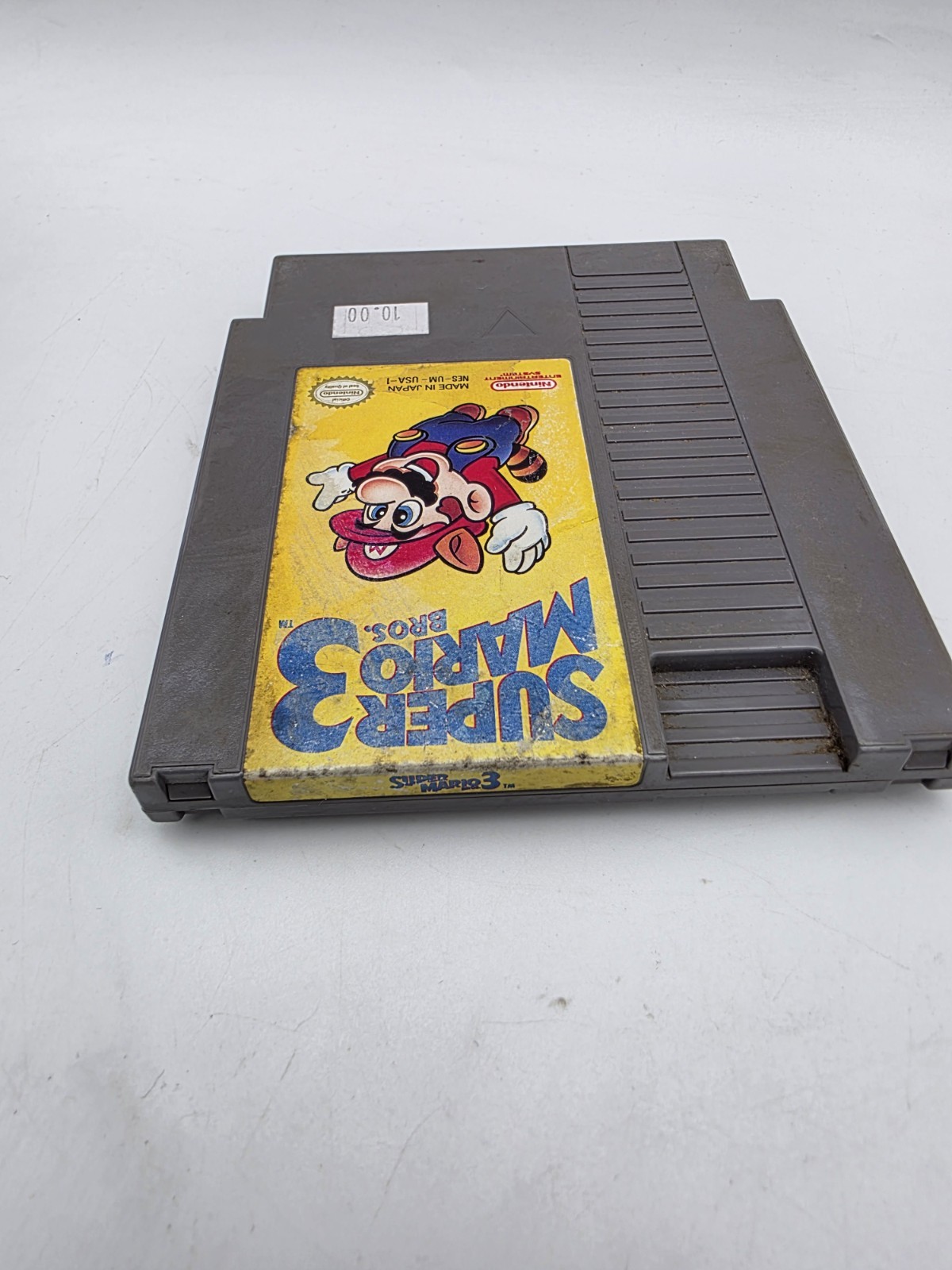 Super Mario Bros 3 (Nintendo NES, 1990) Damged sticker
