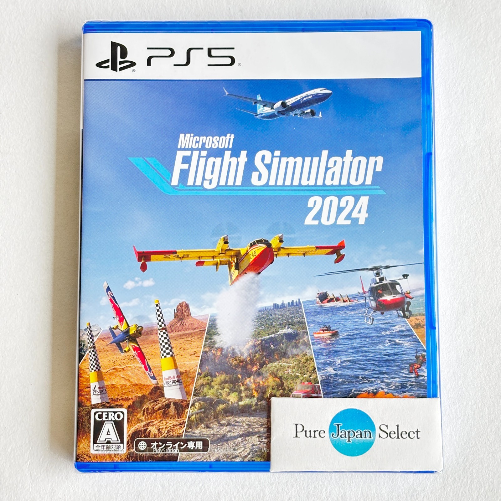 Microsoft Flight Simulator 2024 PS5 PlayStation 5 NEW Multi-Language from Japan