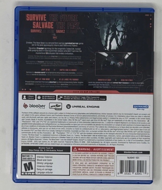 Cronos: The New Dawn – CIB – Sony PlayStation 5