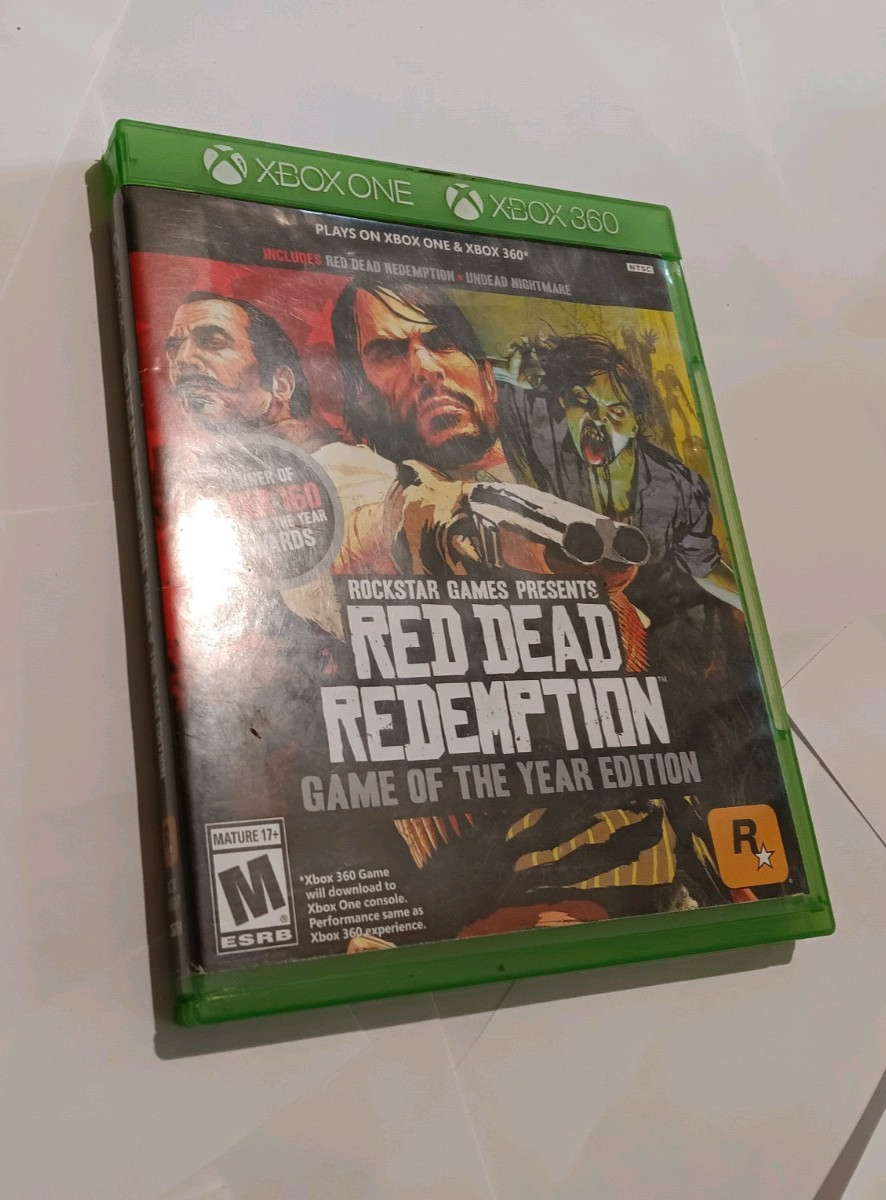 Red Dead Redemption Game of the Year Edition GOTY Rockstar Xbox One CIB