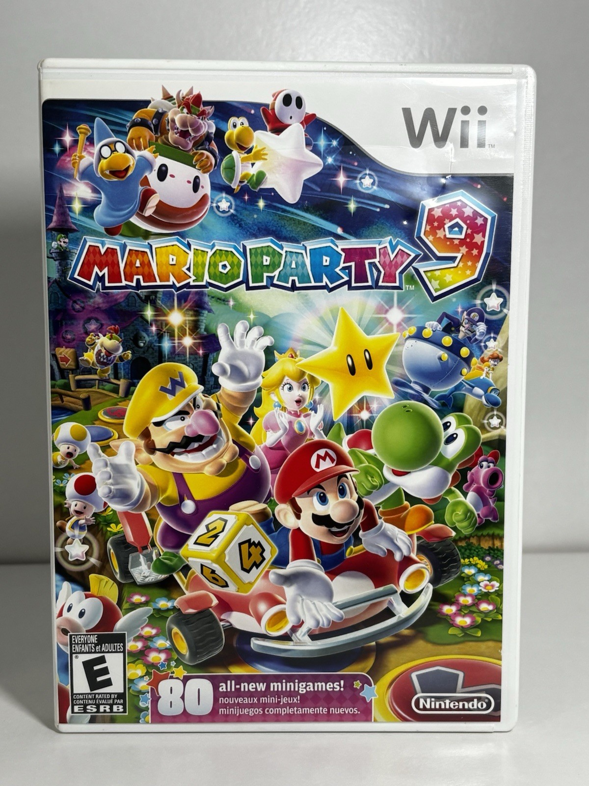 Mario Party 9 – CIB / Complete – US Version – Nintendo Wii Game – VGC