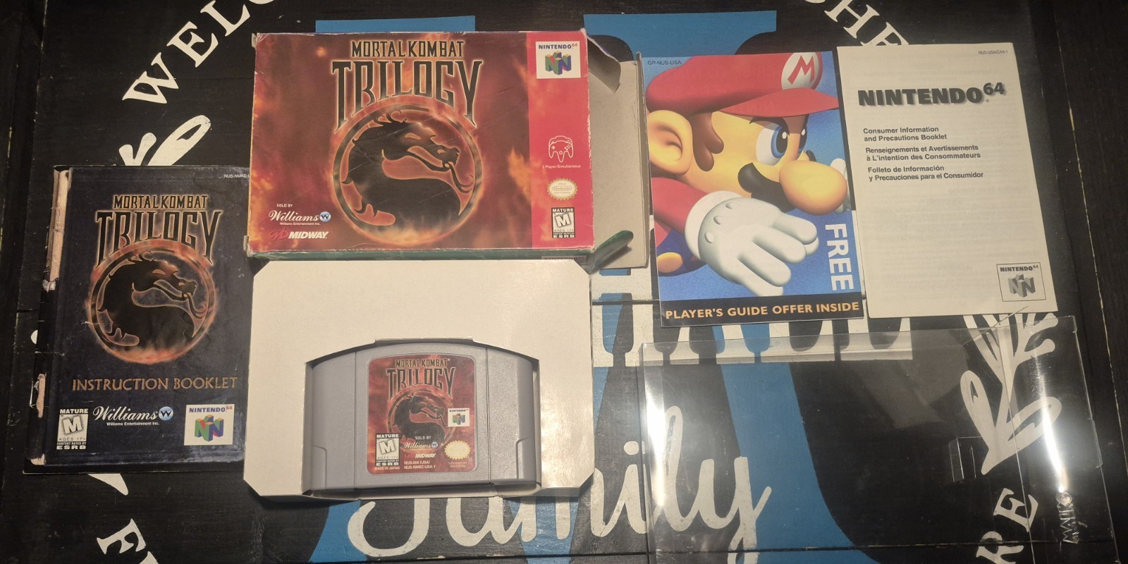 Mortal Kombat Trilogy (Nintendo 64 N64) Authentic CIB (missing poster and reg)