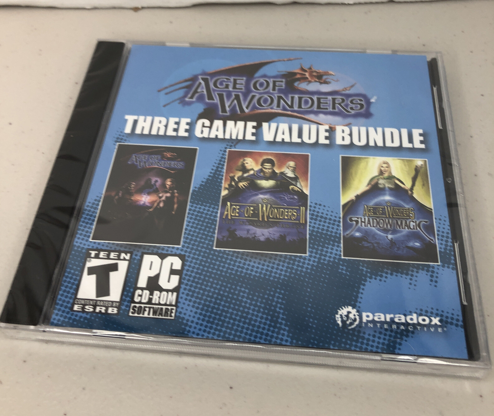 Age Of Wonders Shadow Magic + Age Of Wonders PC CD ROM 2019 Classic Bundle