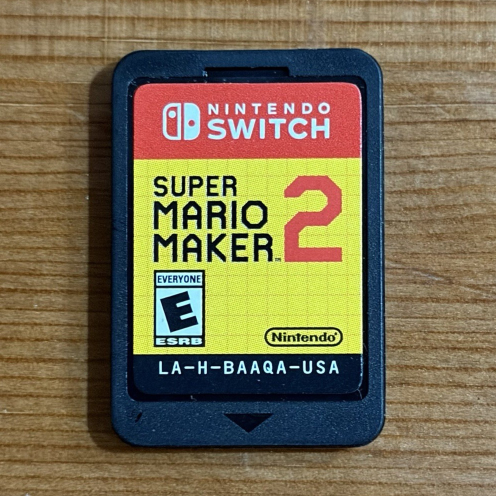 Nintendo Super Mario Maker 2 – Nintendo Switch (E) NTSC Super Mario Series
