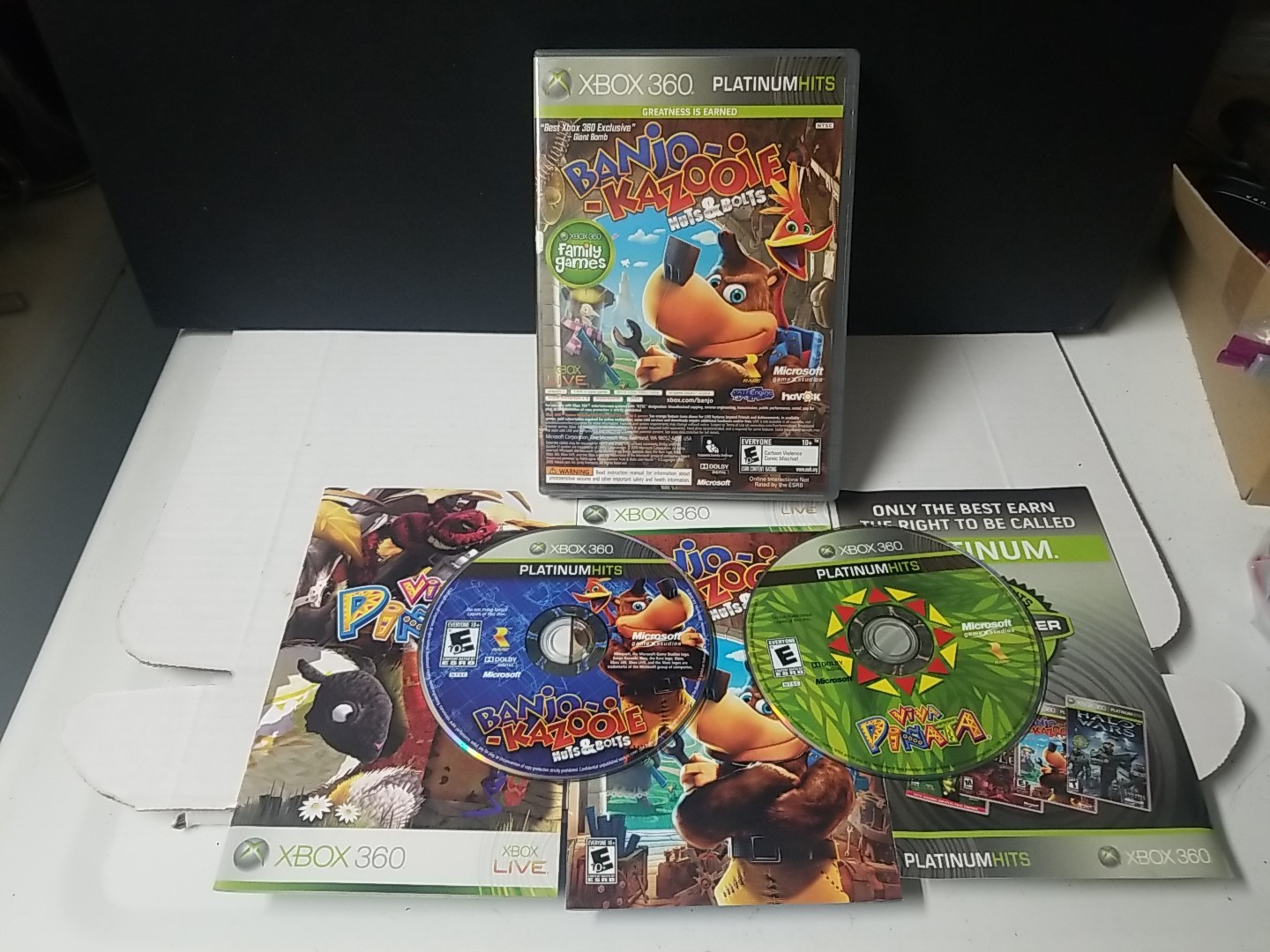 Banjo-Kazooie: Nuts & Bolts Viva Pinata Microsoft Xbox 360 – CIB