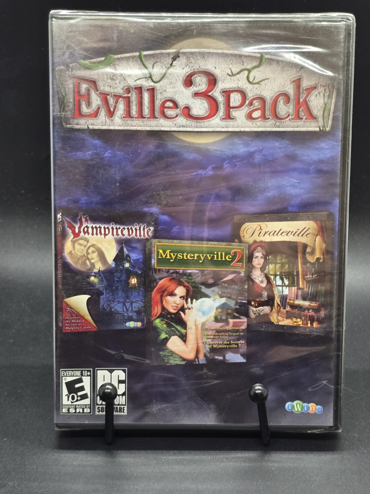 Eville Pack: Vampireville + Mysteryville2 + Pirateville PC CD-ROM New Sealed