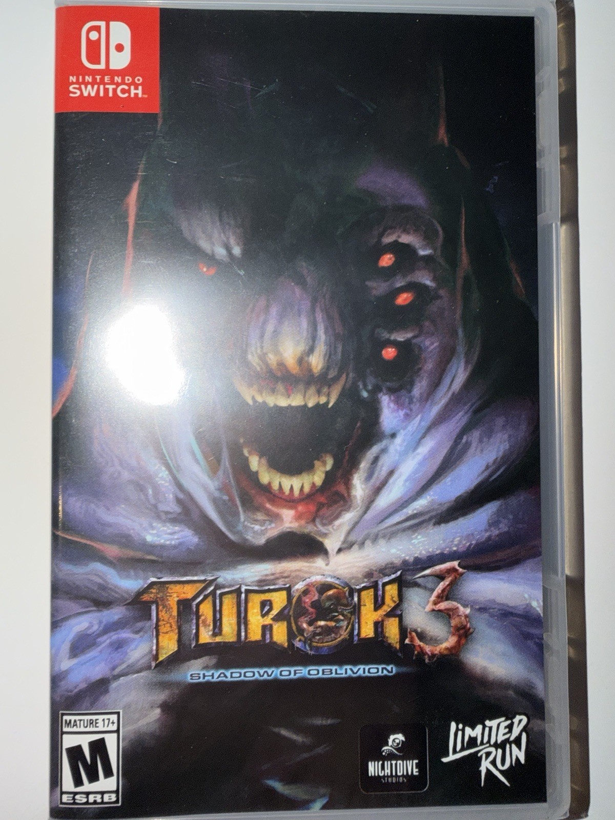 Turok 3: Shadow of Oblivion Nintendo Switch BRAND NEW SEALED LIMITED RUN NSW