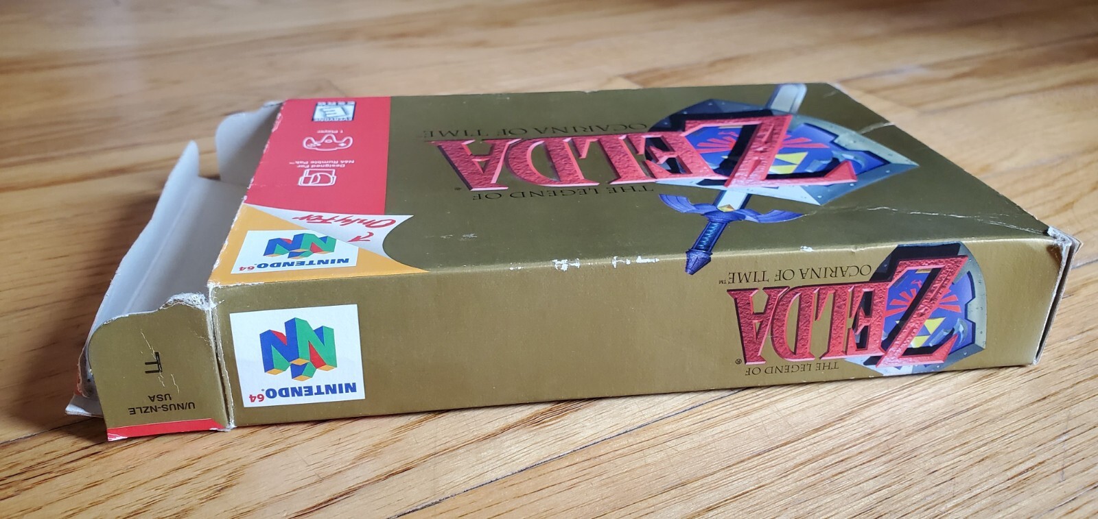 The Legend of Zelda Ocarina of Time Nintendo 64 N64 Complete CIB Box AUTHENTIC !