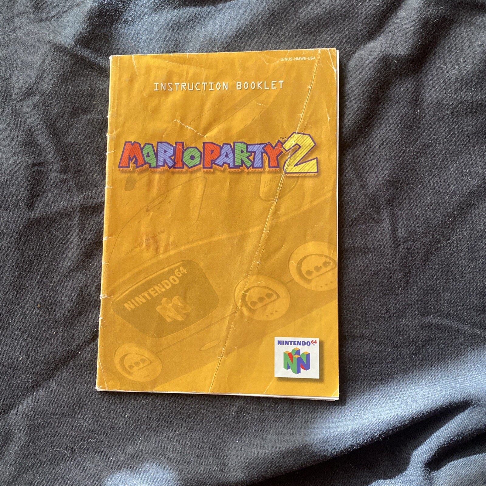 Mario Party 2 Game Manual Nintendo 64 2000 For Mario Party 2 No Game GUC