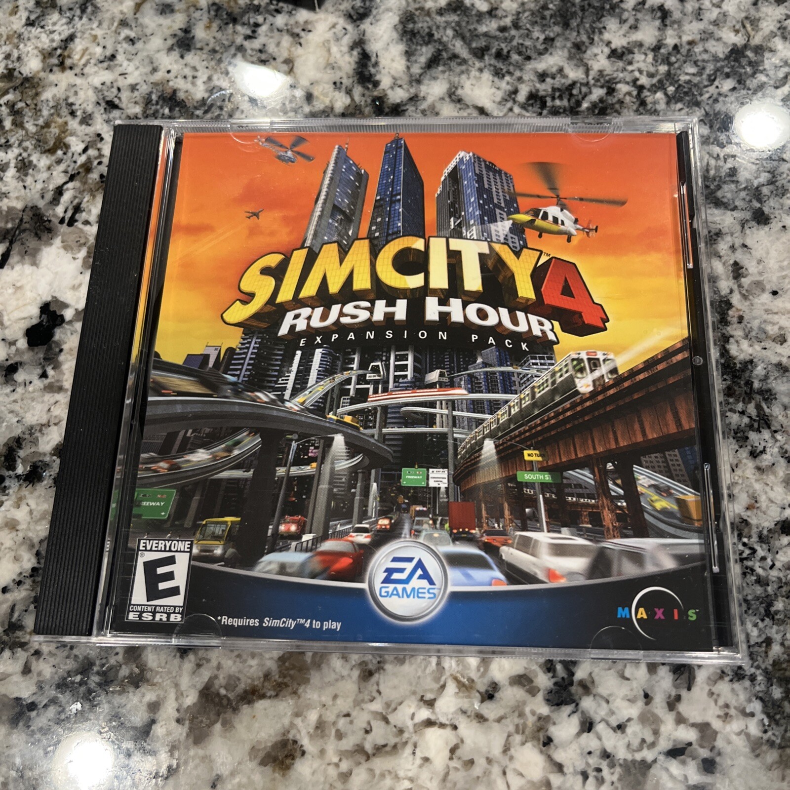 SimCity 4 Rush Hour Expansion Pack (PC CD-ROM, 2003) VERY NICE 🔥