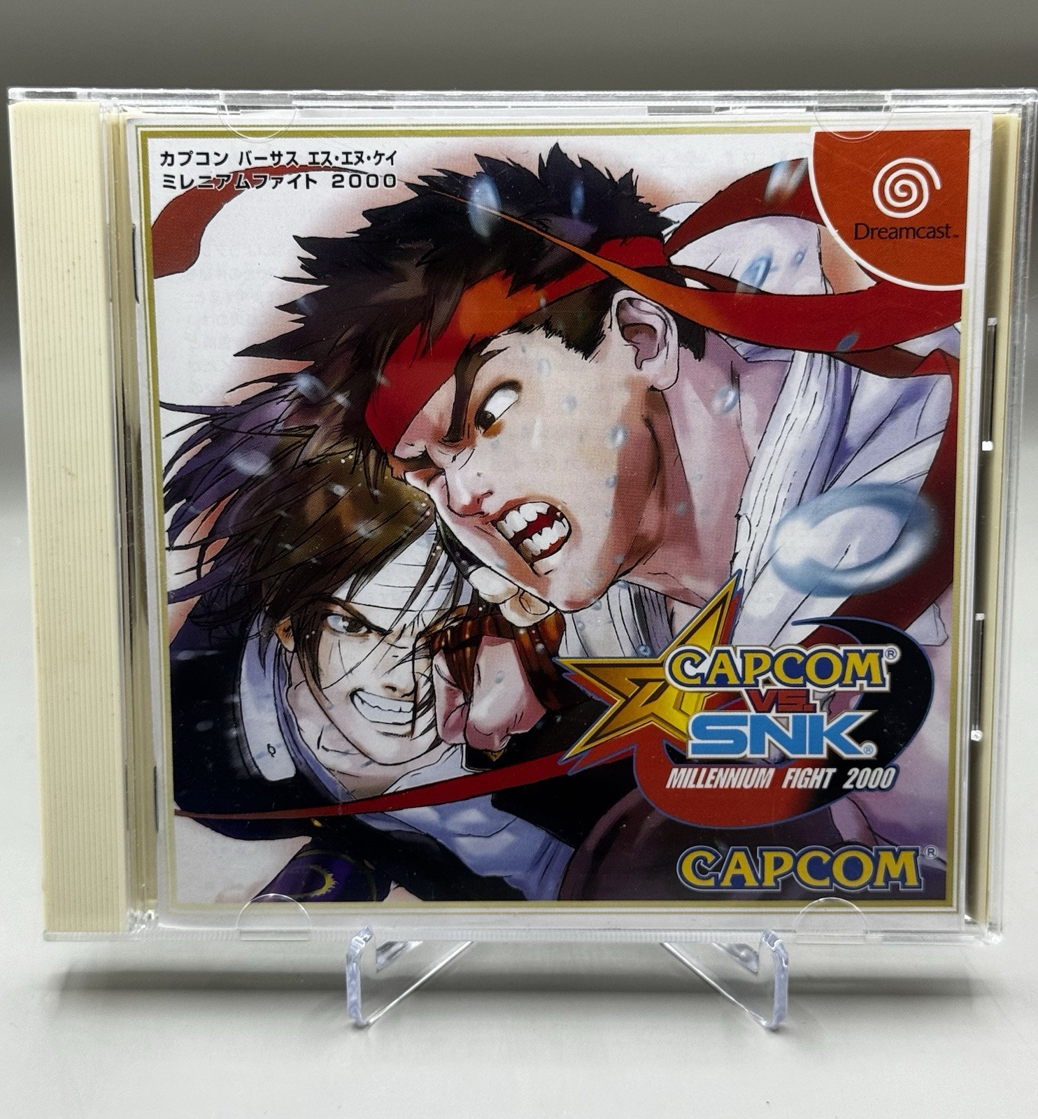 Capcom vs SNK Millennium Fight 2000 Dreamcast With Spine Card Japan NTSC-J