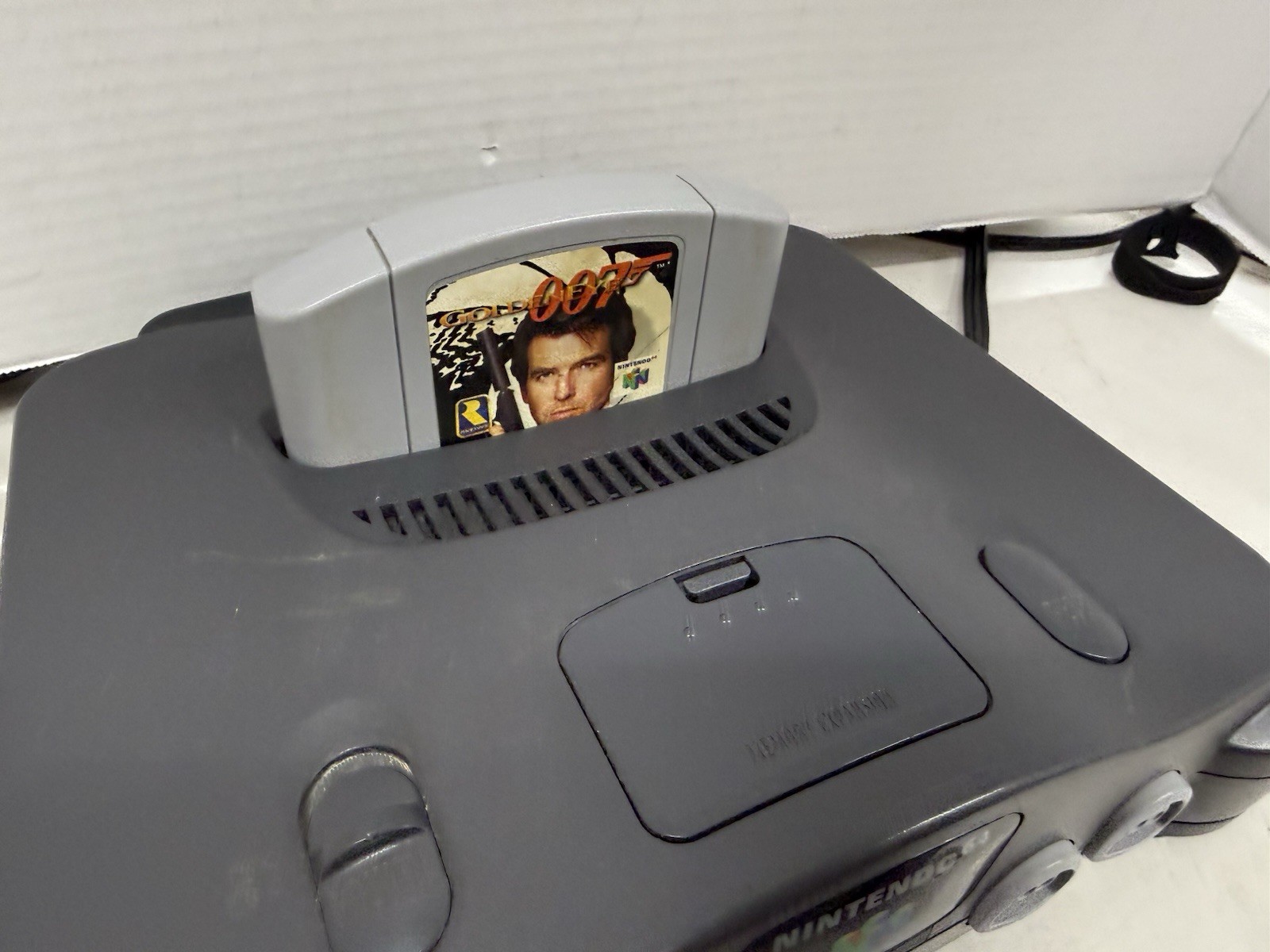 N64 With Goldeneye And expansion pack authentic Tested