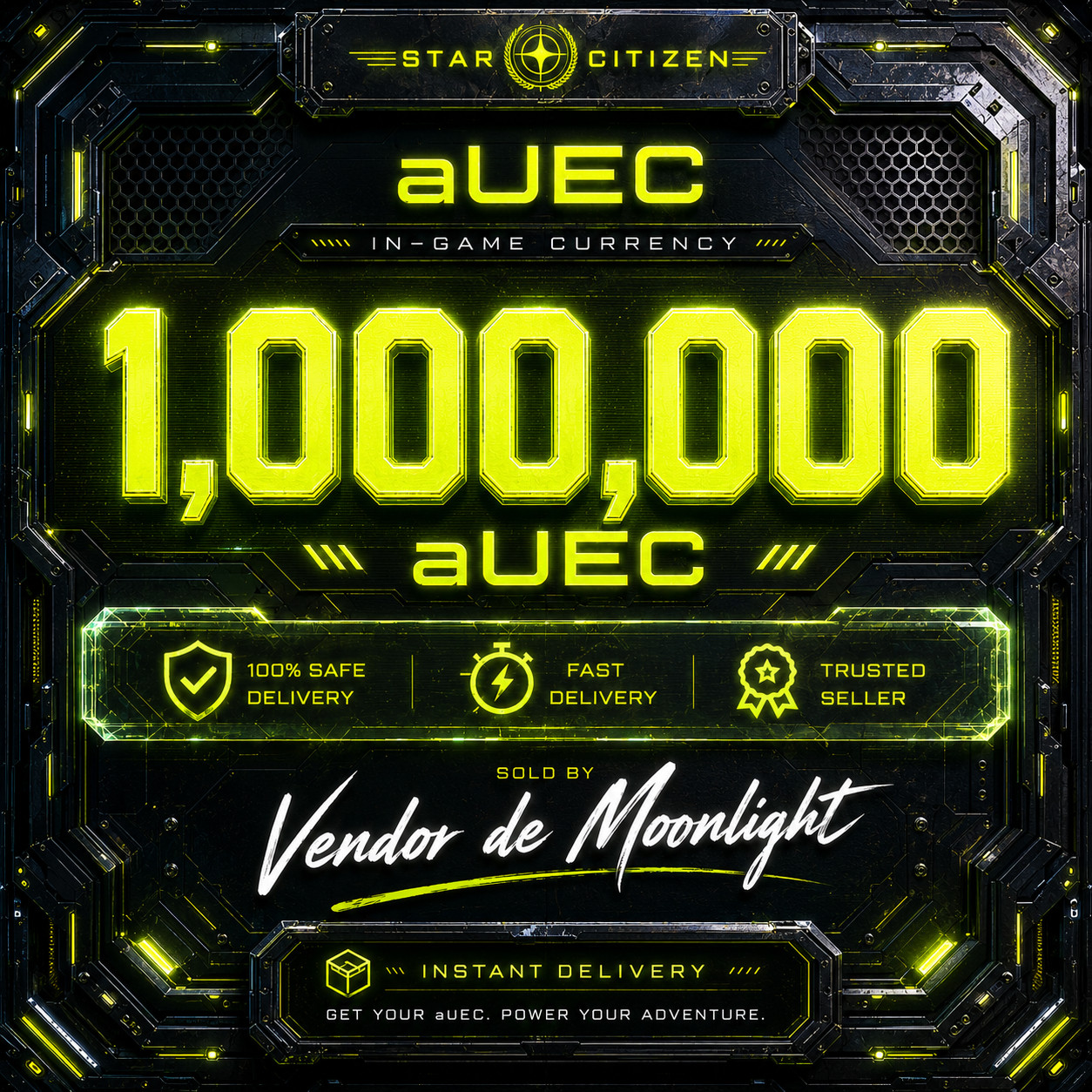 Star Citizen 4.8 aUEC | Fast Delivery | Lowest Prices | 500K–50M aUEC