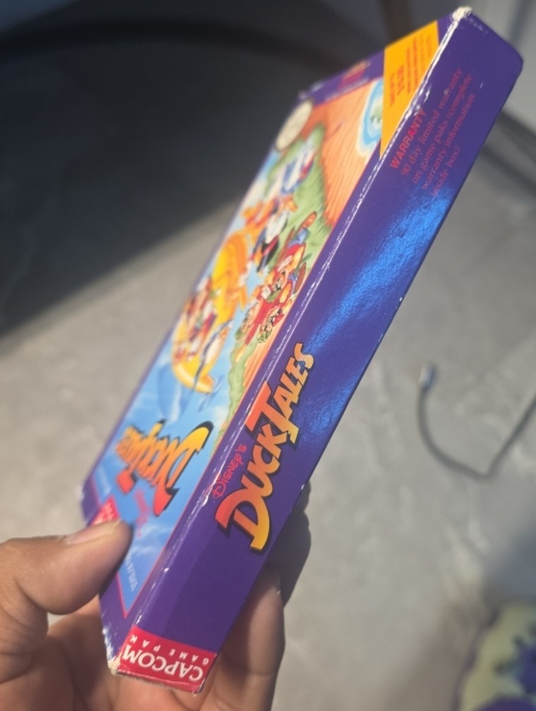 Disney’s DuckTales Nintendo Entertainment System NES, 1989 CIB Complete W Manual