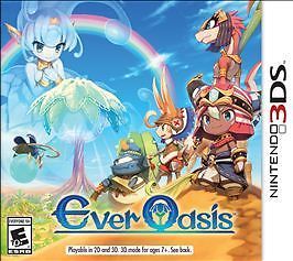 Ever Oasis Nintendo 3DS Brand New & Factory Sealed Rare RPG