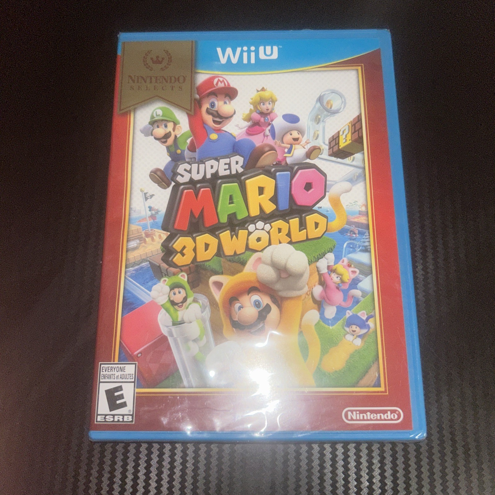 Nintendo Selects: Super Mario 3D World (Nintendo Wii U, 2016) NEW SEALED