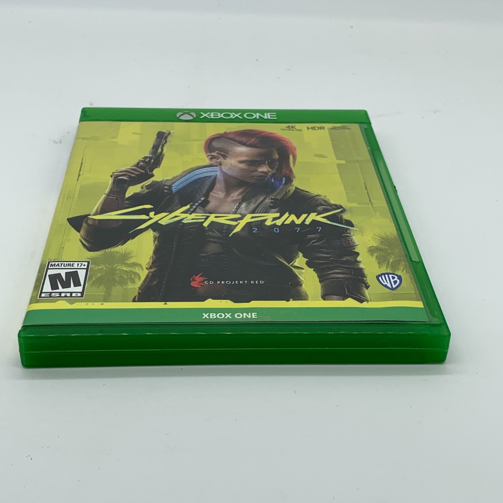 Cyberpunk 2077 Xbox One Complete 2 Disc Set w/ Case Tested CD Projekt Red J1
