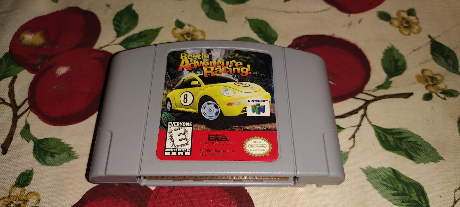 BEETLE ADVENTURE RACING NINTENDO 64 N64 TESTED AUTHENTIC CARTRIDGE FREE SHIPPING