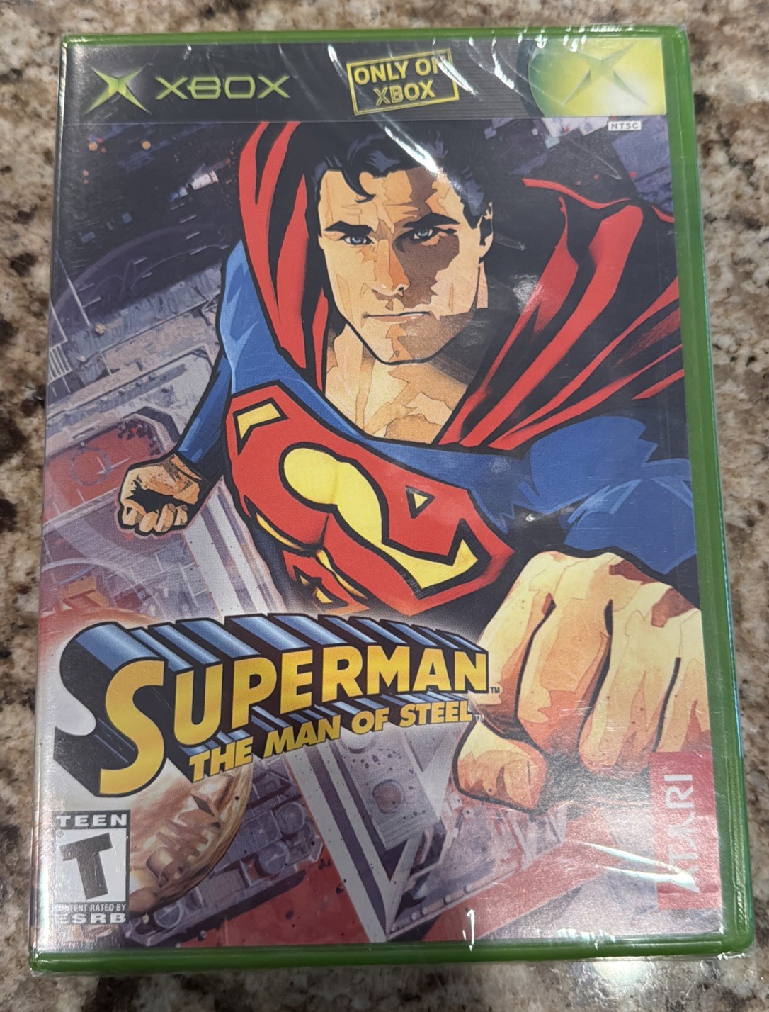 Superman The Man of Steel Microsoft Xbox Video Game Brand New Factory Sealed