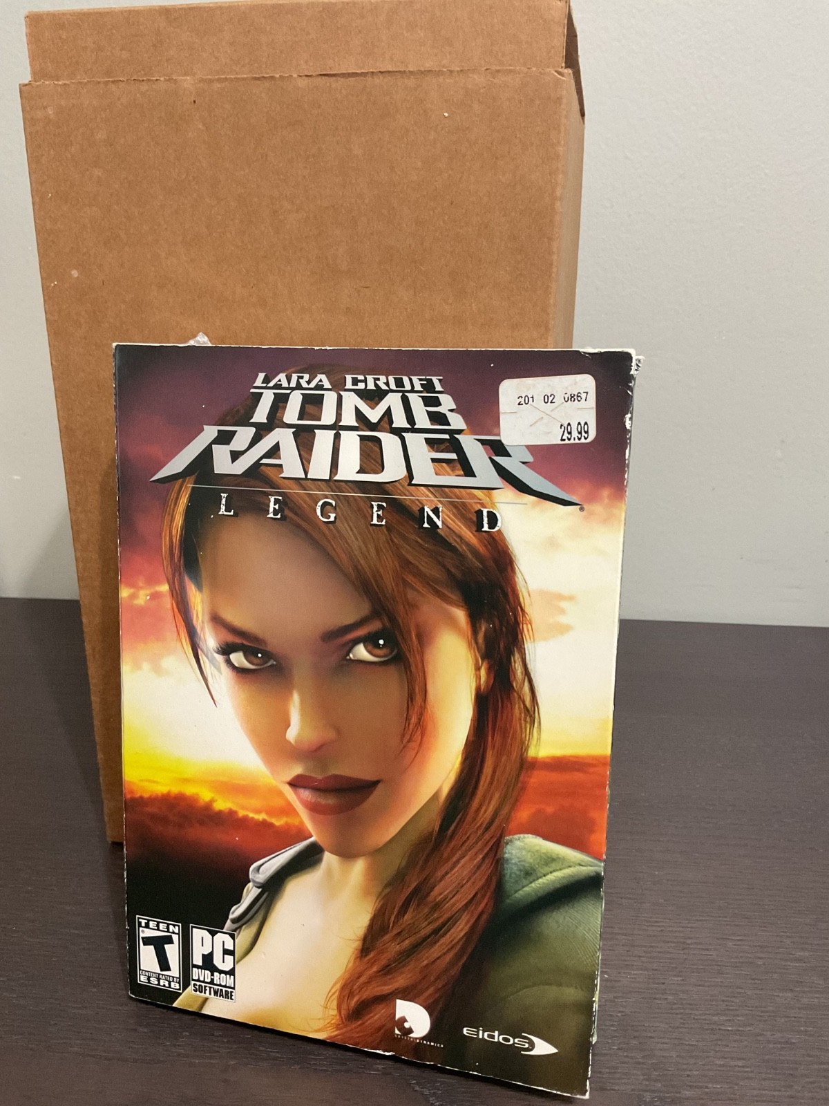 Lara Croft Tomb Raider LEGEND (PC DVD-ROM, 2006) New Sealed,jacket cover