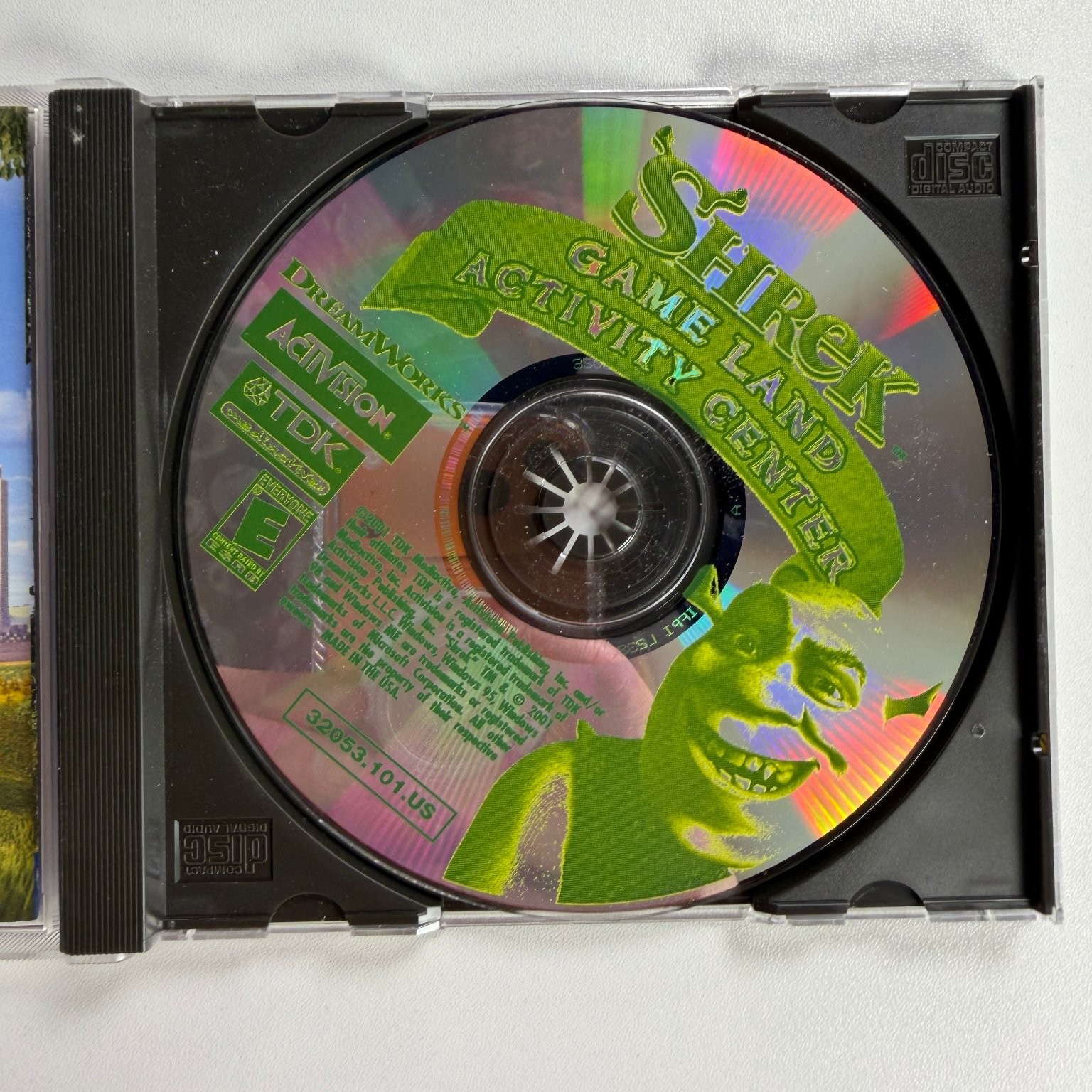 Shrek Game Land Activity Center PC Video Game Kids Puzzle Fun
