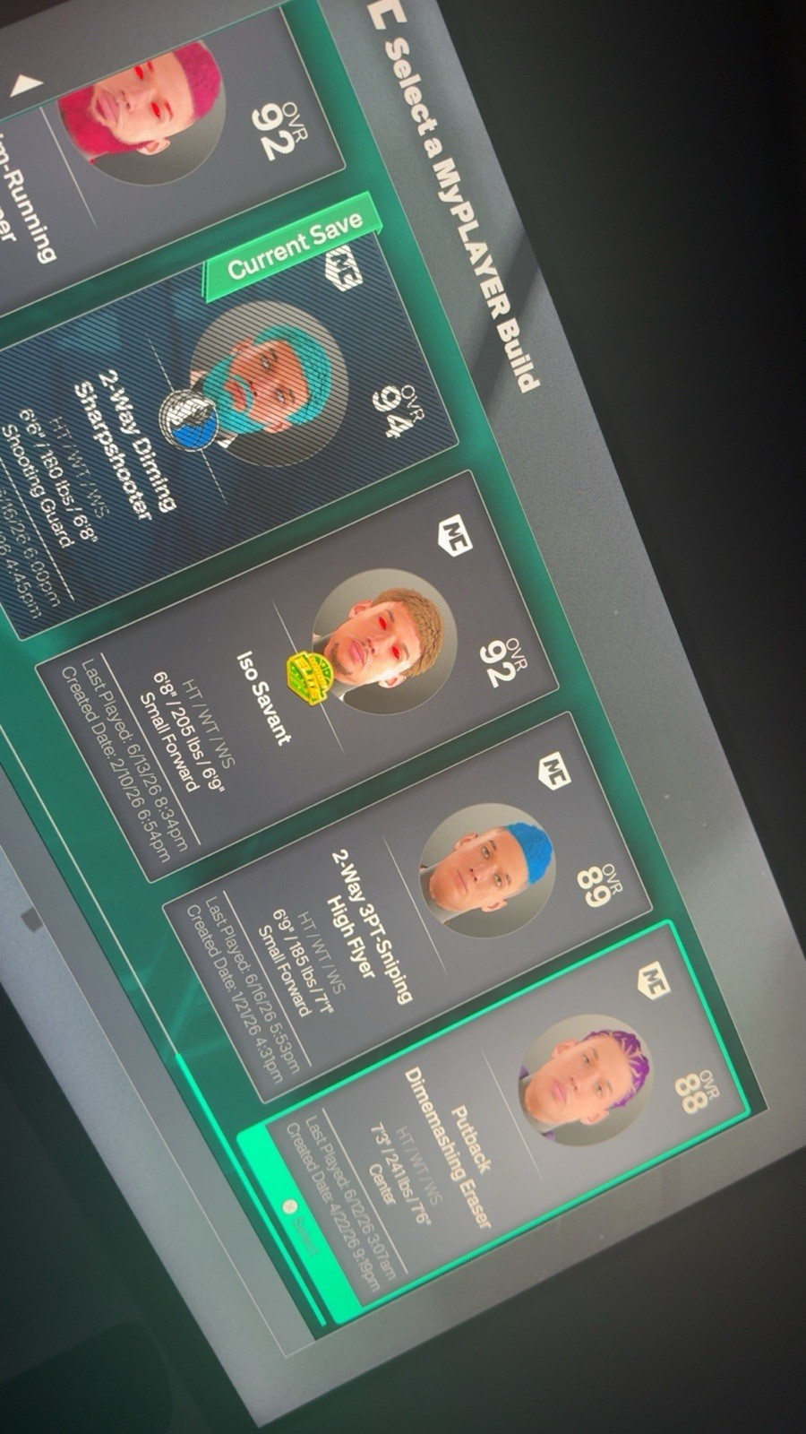 stacked NBA 2K account ￼