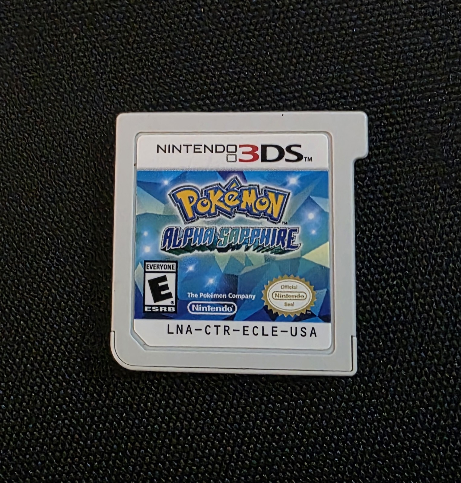 Pokemon Alpha Sapphire Nintendo 3DS Authentic Genuine Tested Loose Cartridge