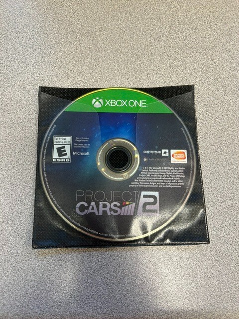Project Cars 2 (Microsoft Xbox One, 2017) – disc only