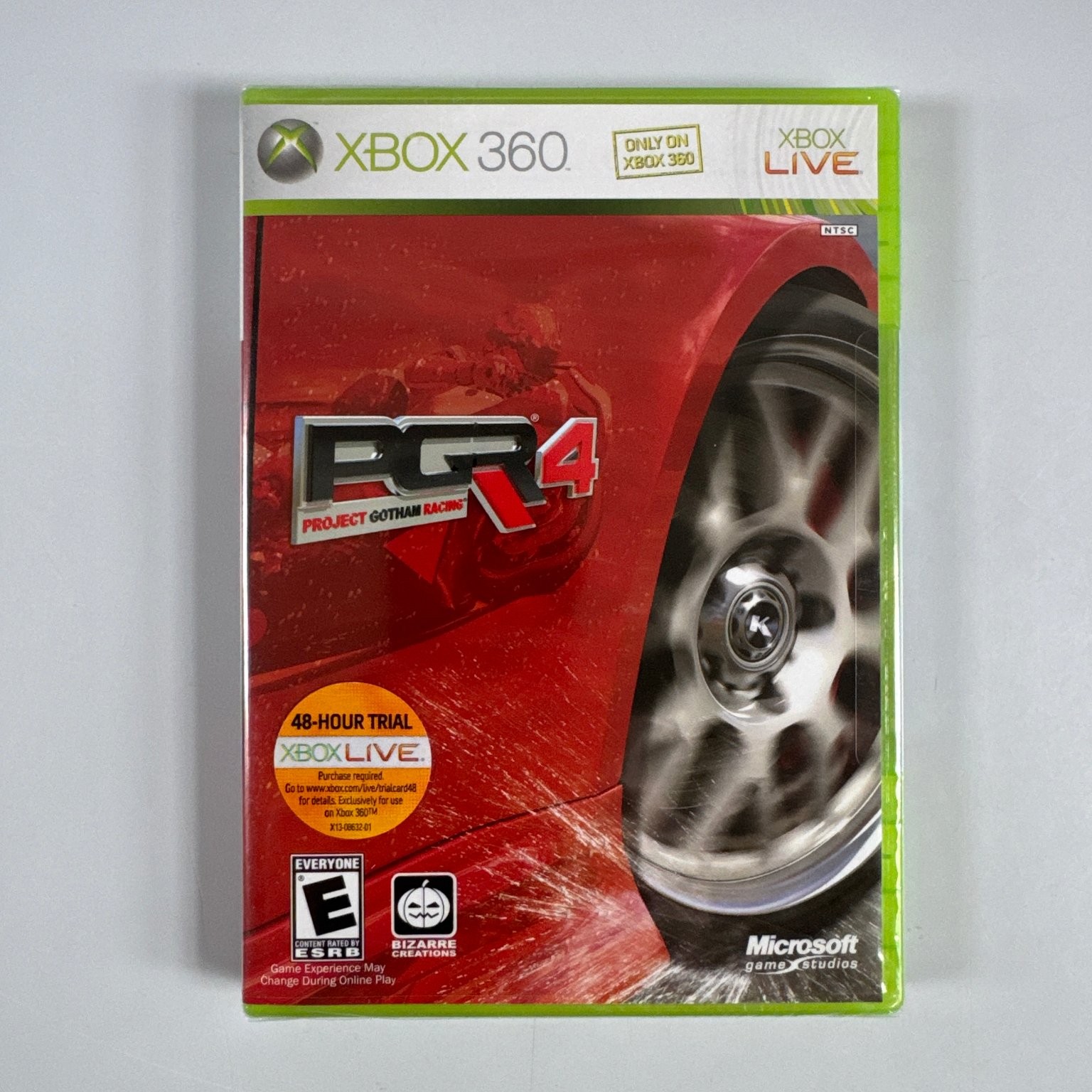 Project Gotham Racing 4 Xbox 360 Video Game Racing Multiplayer Xbox Live SEALED