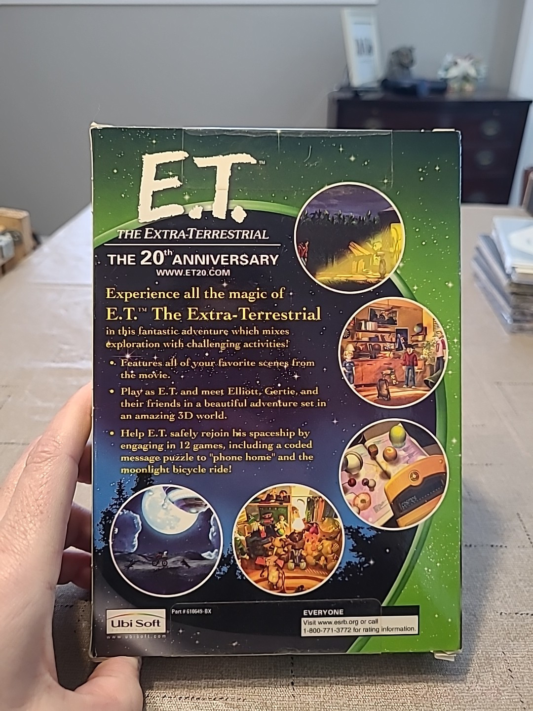 E.T. The Extra-Terrestrial 20th Anniversary Phone Home Adventure Rated E