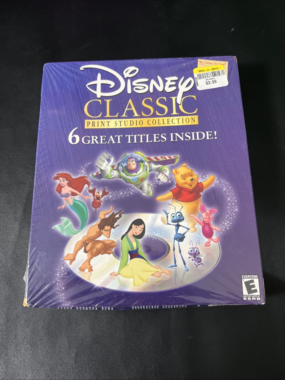 Disney Classic Print Studio Collection 1999 PC CD-ROM Software Sealed
