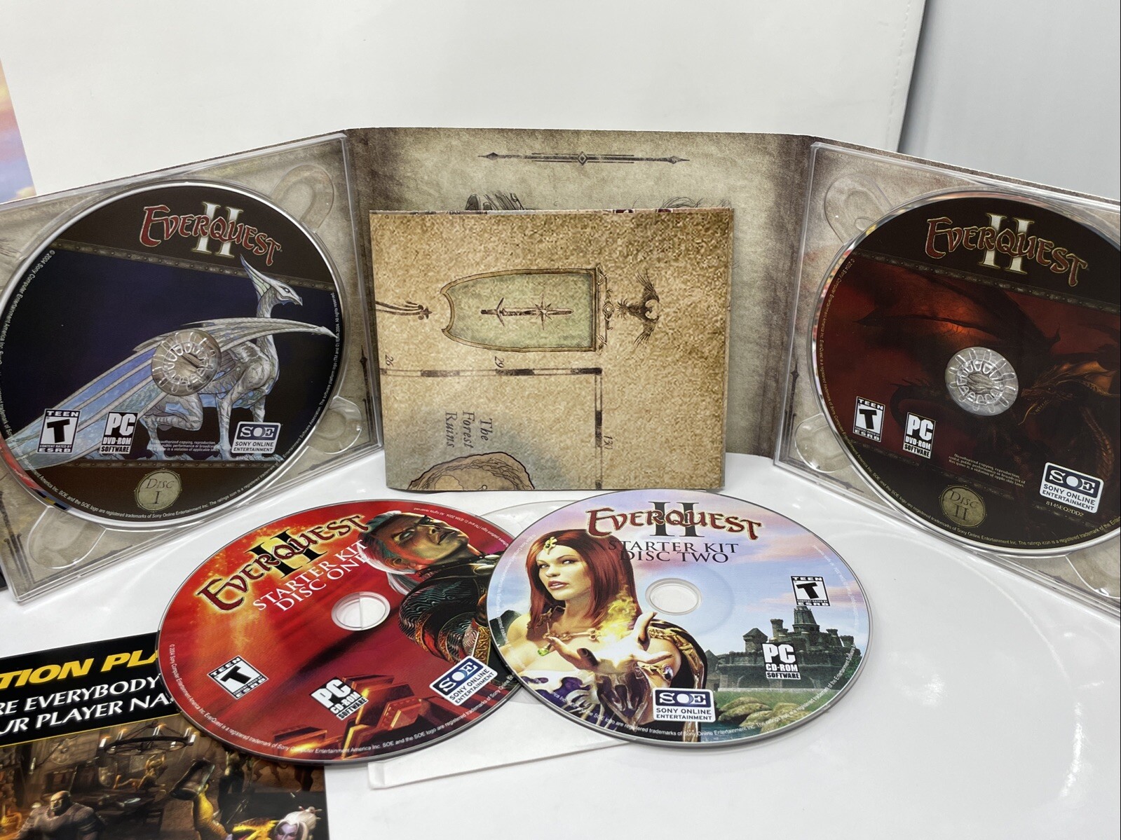 EverQuest II 2004 Sony Online PC Adventure Role playing Game.