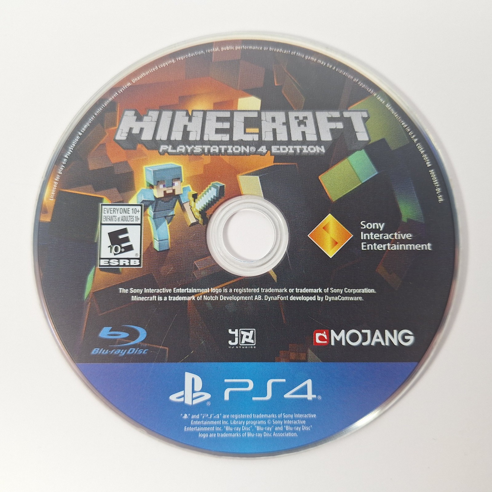 Minecraft Sony PlayStation 4 Edition PS4 – Case and Disc