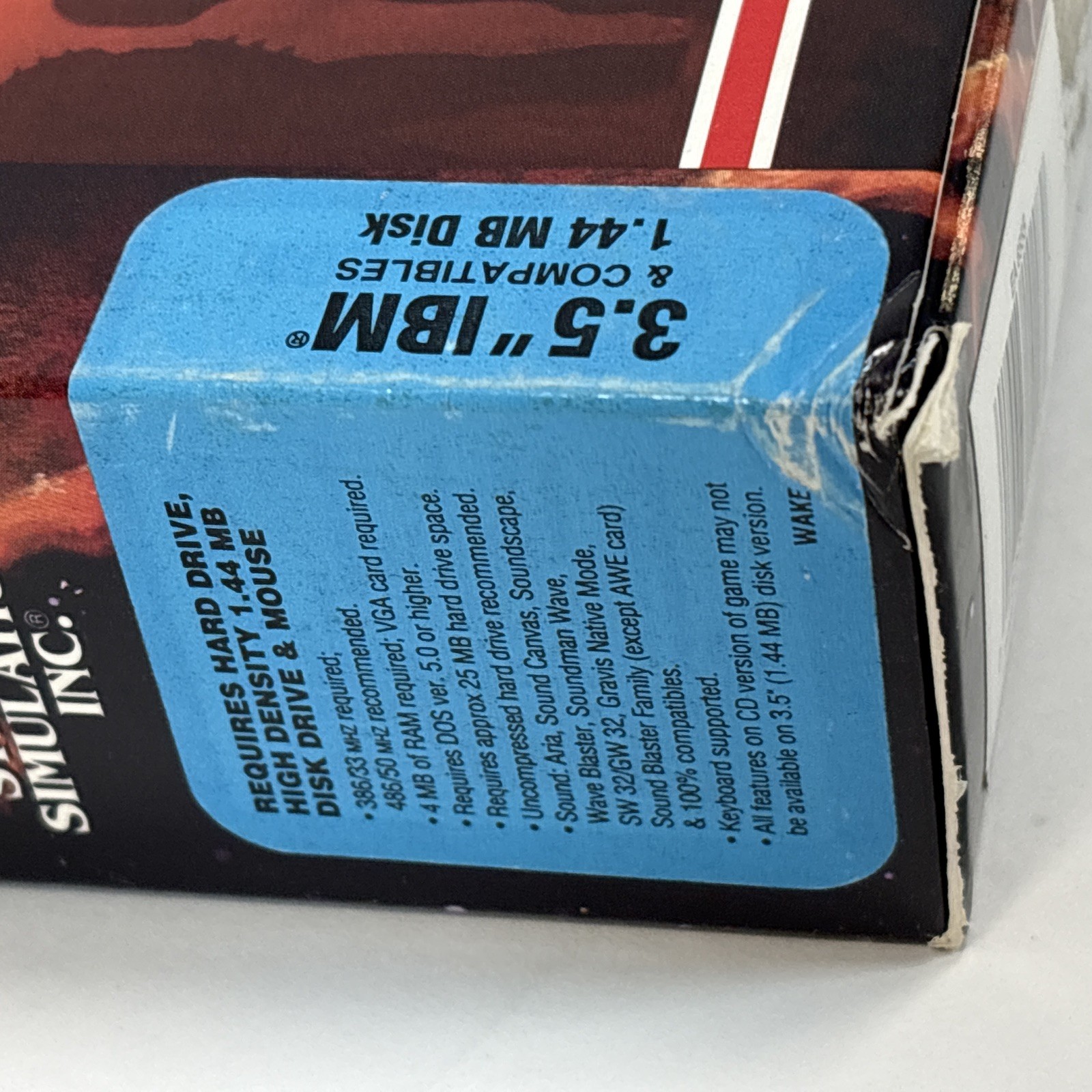 Advanced Dungeons And Dragons Dark Sun Wake Of The Ravager Big Box 3.5″ Floppy