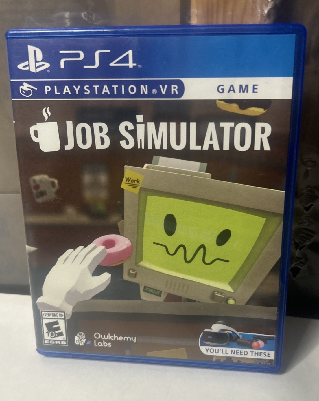 Job Simulator PS4 VR PlayStation 4 Video Game Very Good Condition