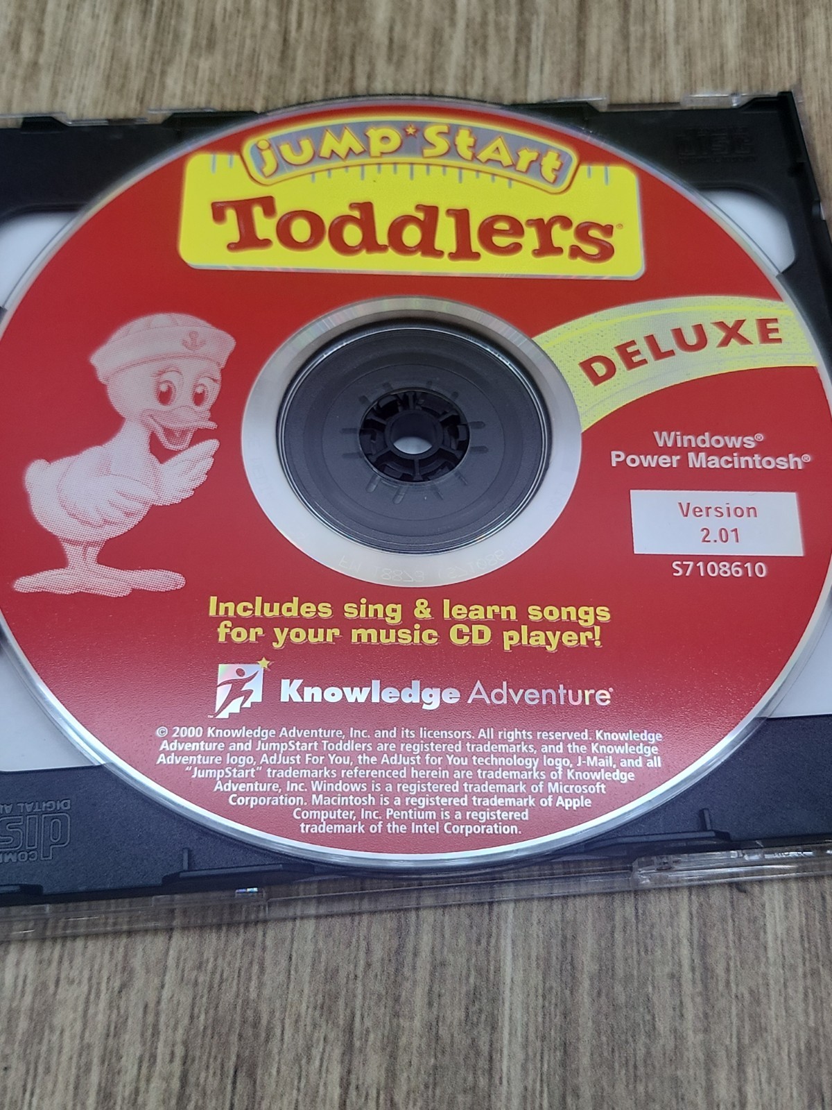 Jump Start Toddlers User’s Guide 18 Months – 3 Years CD-ROM 2 disc