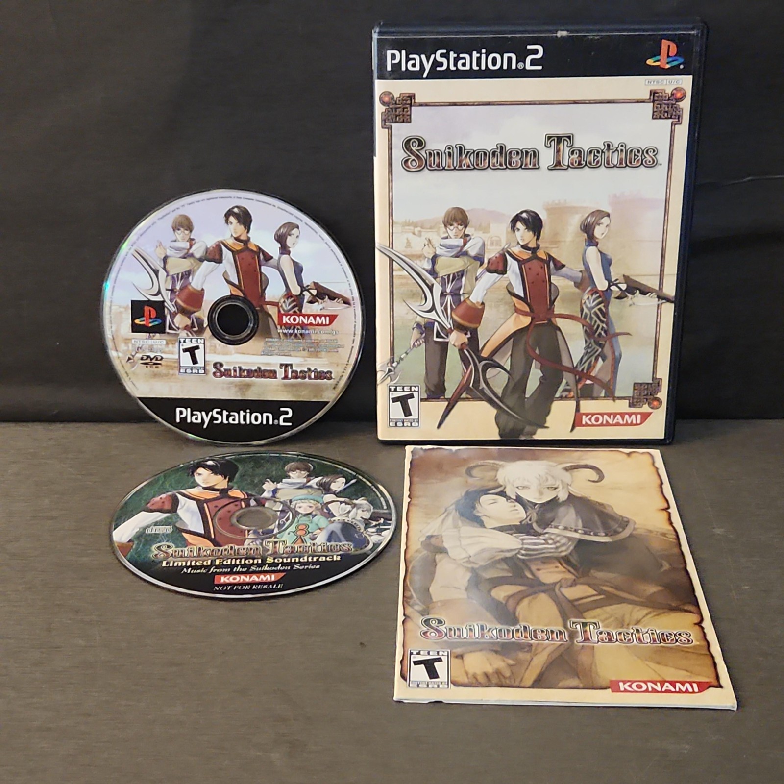 Suikoden Tactics PlayStation 2 PS2 Game CIB
