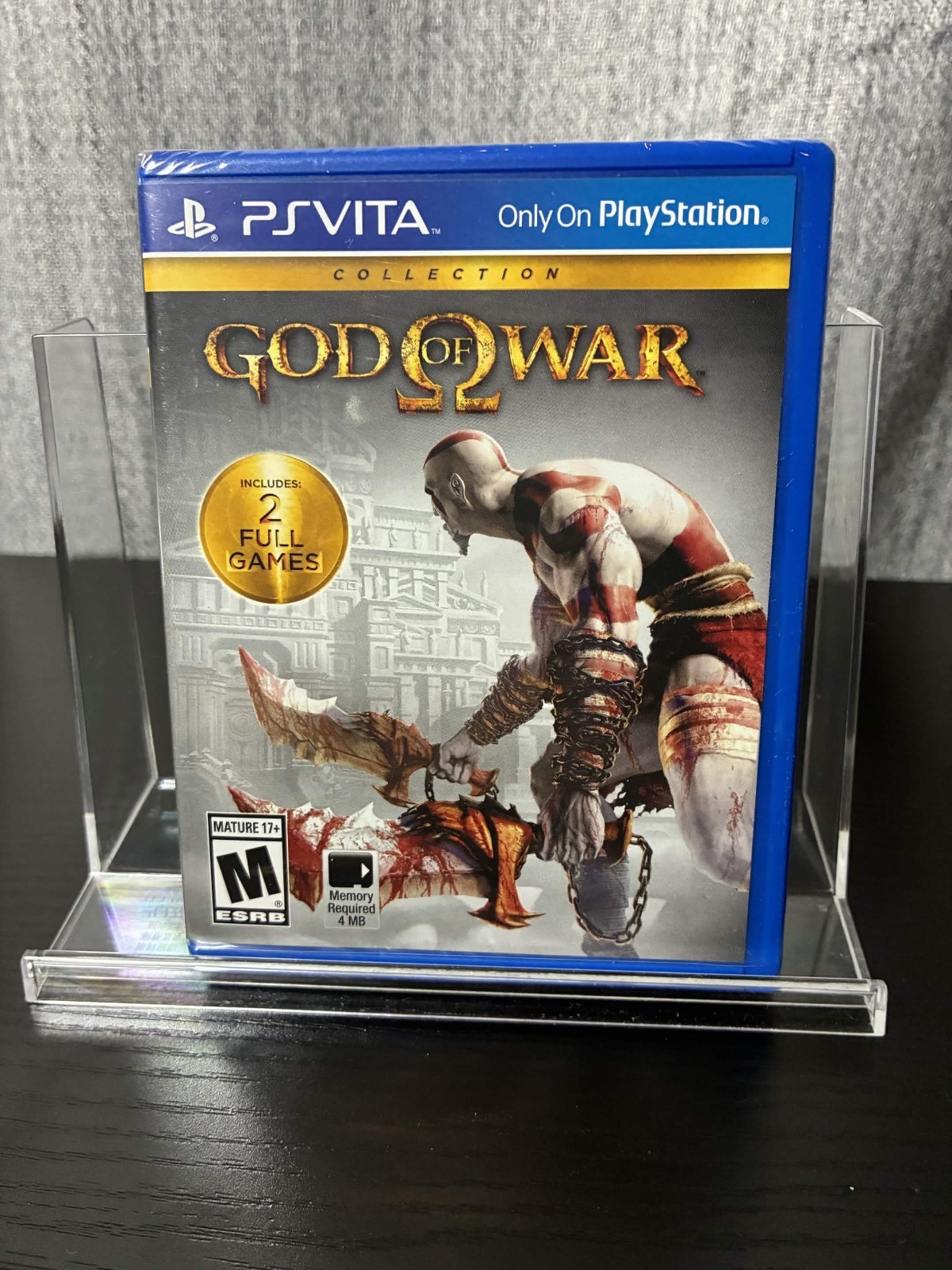 God of War Collection (Sony PlayStation Vita, 2014) UPC Punch Promo