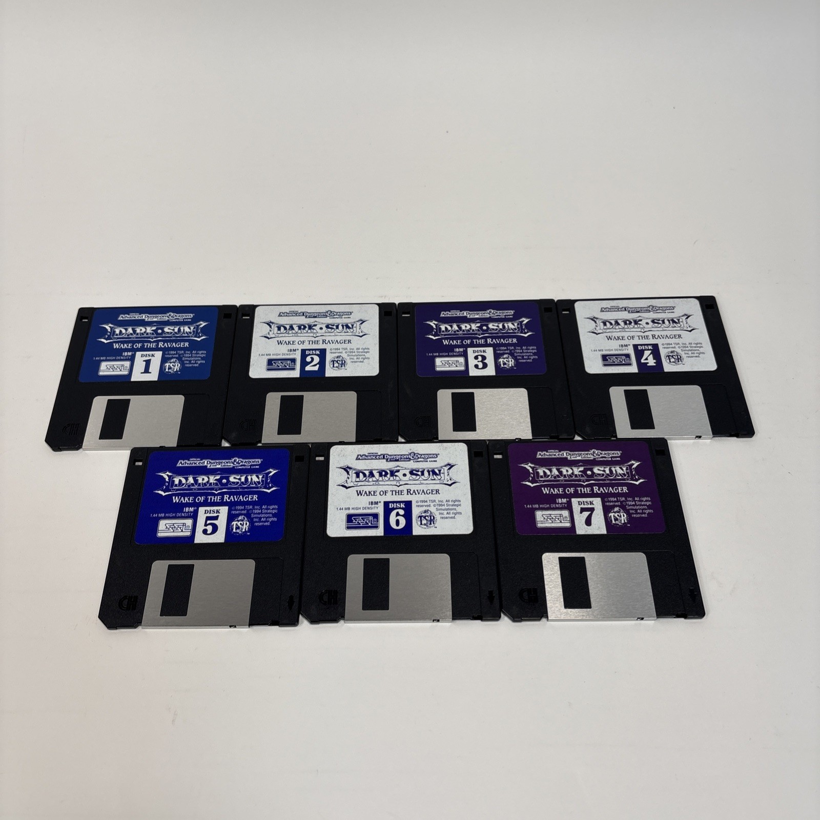 Advanced Dungeons And Dragons Dark Sun Wake Of The Ravager Big Box 3.5″ Floppy