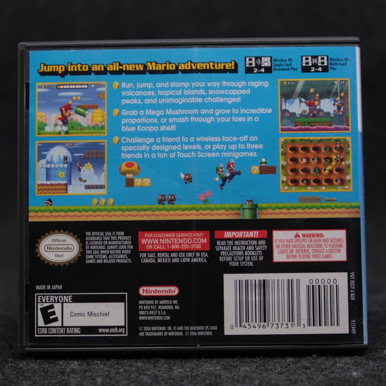 New Super Mario Bros. (DS) Case – Authentic Good Cond