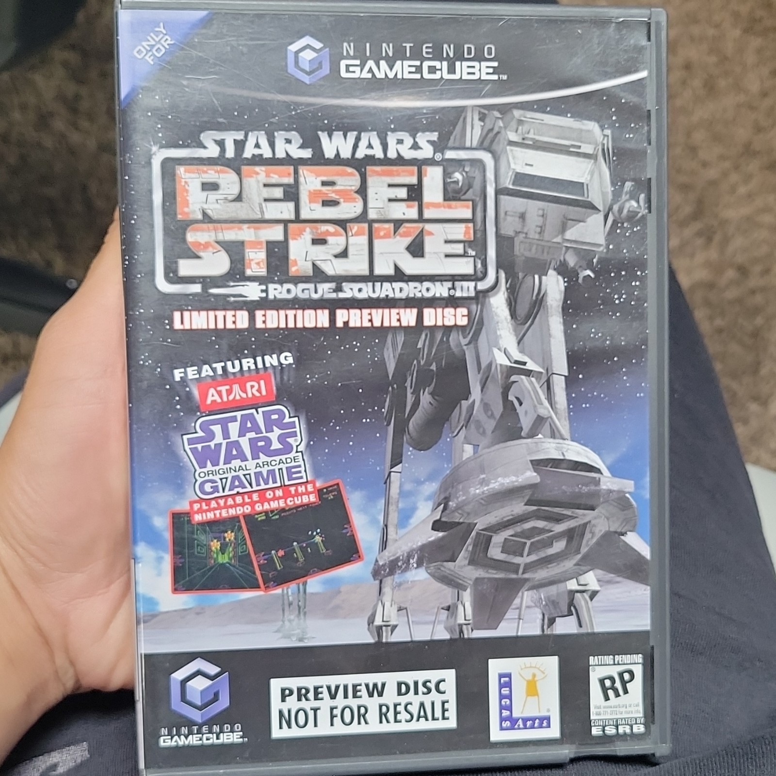 LucasArts Star Wars Rebel Strike Rogue Squadron III LE Preview Demo NFR GC 2003