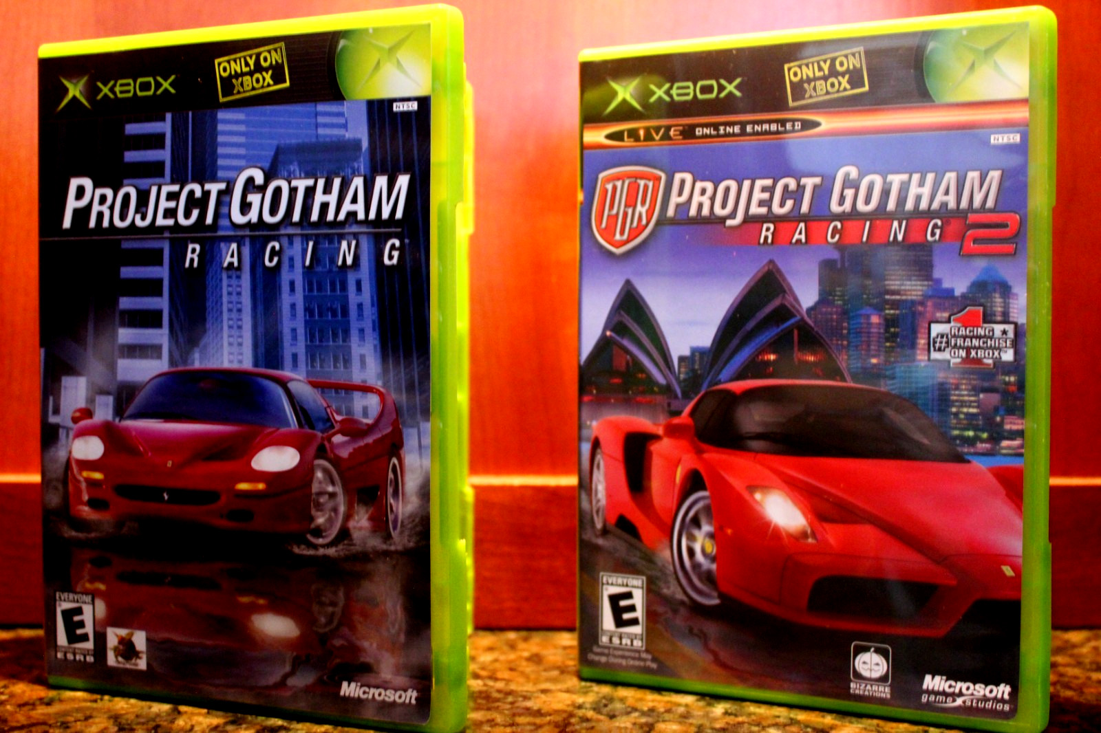 Project Gotham Racing 1 & 2 (Microsoft Xbox) CIB COMPLETE W/Manuals „TESTED“