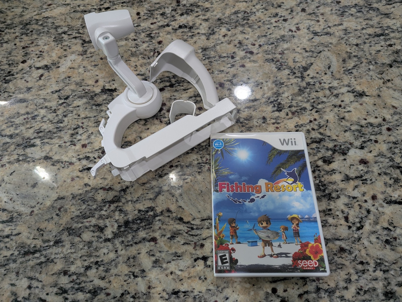 Fishing Resort Nintendo Wii – XSEED Games S, Manual and Fishing Cont. Included