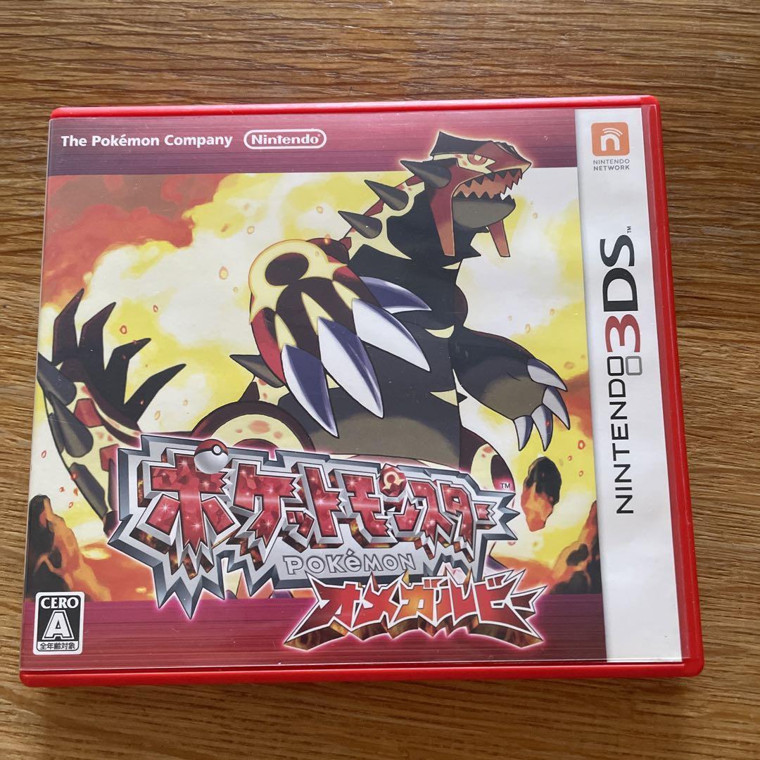USED Pokemon Omega Ruby w/ Box Japanese Video Game software [A] Nintendo 3DS