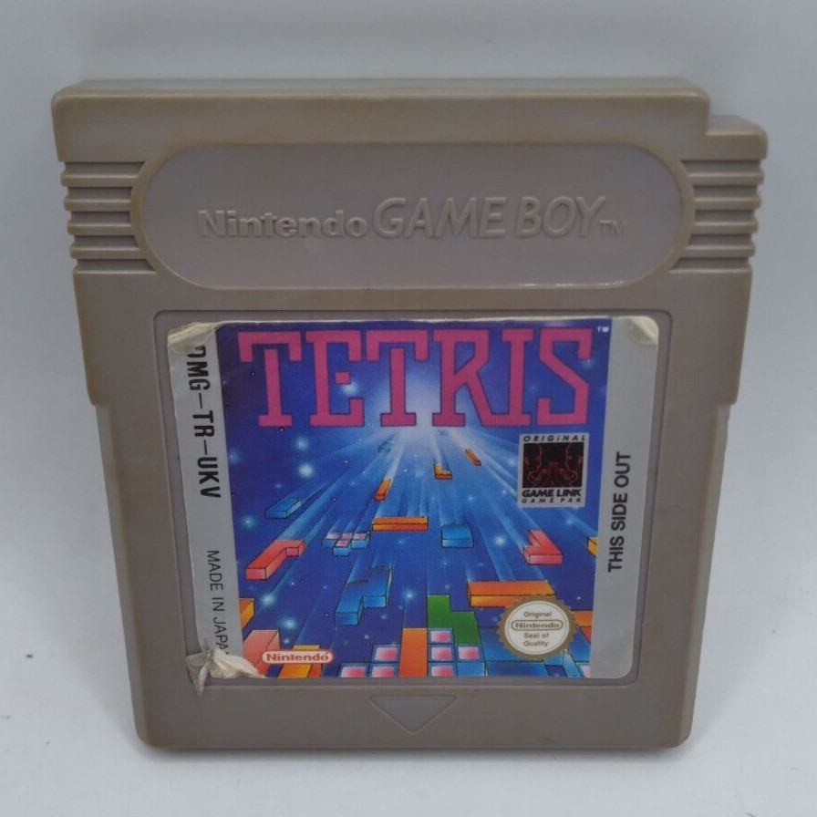 Tetris Game Boy DMG Cart Only UKV United Kingdom Version, US Seller GB puzzle
