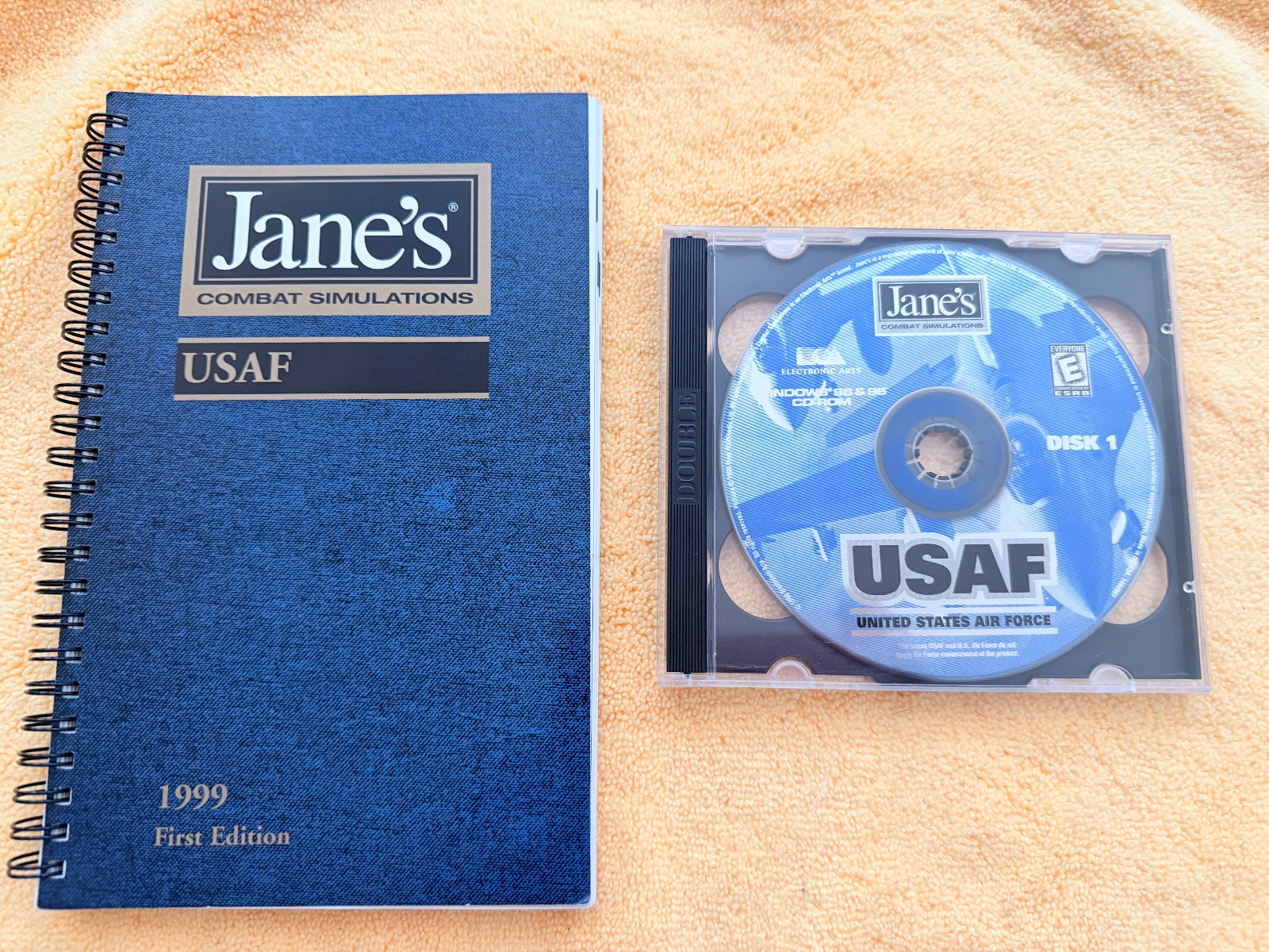 Jane’s Combat Simulations – USAF United States Air Force with Book